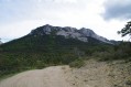 Cadières de Brandis depuis le Col des Lèques Cadières de Brandis depuis le Col des Lèques