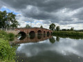 Eckington bridge at the start of the walk