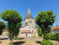 Église du 12e à St-Gervais (Charente)