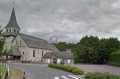 église et parking de Clarbec