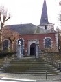 Eglise Saint Sébastien au centre d'Olne