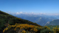 En descendant du col de Calène