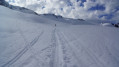 En direction du Plan de la Mouille (1990 m)