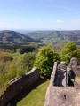 En haut du château