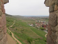 En haut du donjon du chateau de Kaysersberg