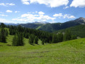 En montant vers la balise 4a