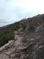 En montant vers la croix