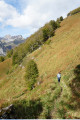 En montée