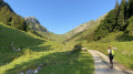 En route pour le col de Verne