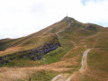 Les hauts sommets du massif du Jura depuis Lélex