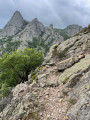 entre le col de l'Airol et le Roc Noir