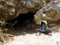 Entrée de la grotte Coroluna