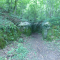 Entrée du blockhaus