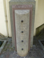 Erinnerungsstein in Schengen