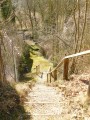Escalier de bois