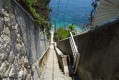 Escalier vers le Cap de Nice
