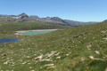 Estany de Lanoset et de Lanòs (au fond, en bas)