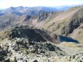 Estany Negre et crête