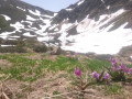 Étang Bleu et col de la Couillate