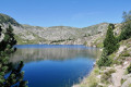 Les Étangs de Bassiès depuis Massada
