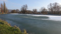 Etang des Forges sous la neige