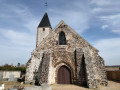 Fa&ccedil;ade de l'&eacute;glise St Jean de Rebervilliers