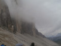 face nord depuis la forca Lavaredo