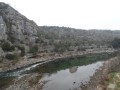 Falaise en bordure de l'Ardèche Falaise en bordure de l'Ardèche