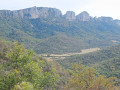Cliff visible before reaching point no. 9