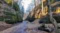 Felsen in der Landgrafenschlucht