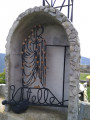ferronnerie représentation de la Madonne