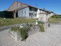 Fontaine fleurie