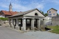 Fontaine Mazarin à Fesches eglise