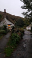 Footbridge in Coombe Village