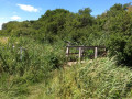 Footbridge signpost