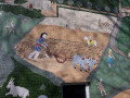 Fresque en mosaïque