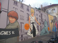 Fresque rue Charles Divry 14ème