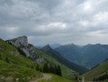 From Col de la Forclaz.