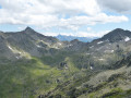 From Col des Chexaux, the way back down to the Grand St. Bernard Pass