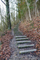 Fußweg zur Burg Neuhaus