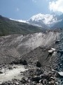 Brücke über den Gletscher von Bionnassay - Col de Voza