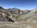 Grand Lac inférieur du Marinet vu du col de Marinet
