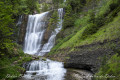 Der Wasserfall im Gebirgskessel von Saint-Même