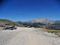Grande piste du domaine skiable vu sur Montagne du Faraut