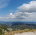 Le Larzac méridional et le Mont Saint-Baudille Le Larzac méridional et le Mont Saint-Baudille