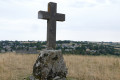 Trizac Heights: cross offering a magnificent 360&deg; panoramic view