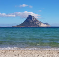 Sur les pentes de l'Île de Tavolara en Sardaigne