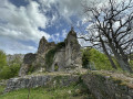 Impressionnantes ruines du ch&acirc;teau de Hauteroche