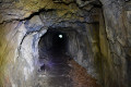Intérieur d'un tunnel