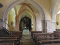 Intérieur de l'église de Goussonville